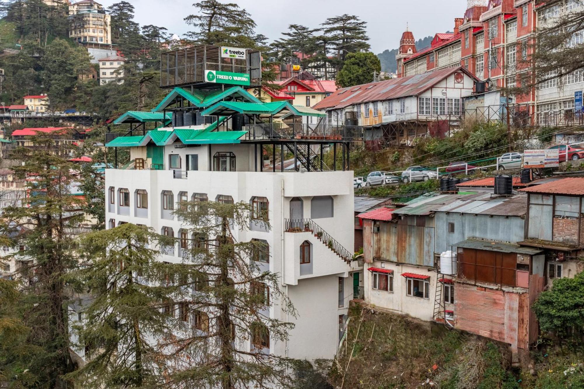 Treebo Varuna With Mountain View Shimla Exterior foto